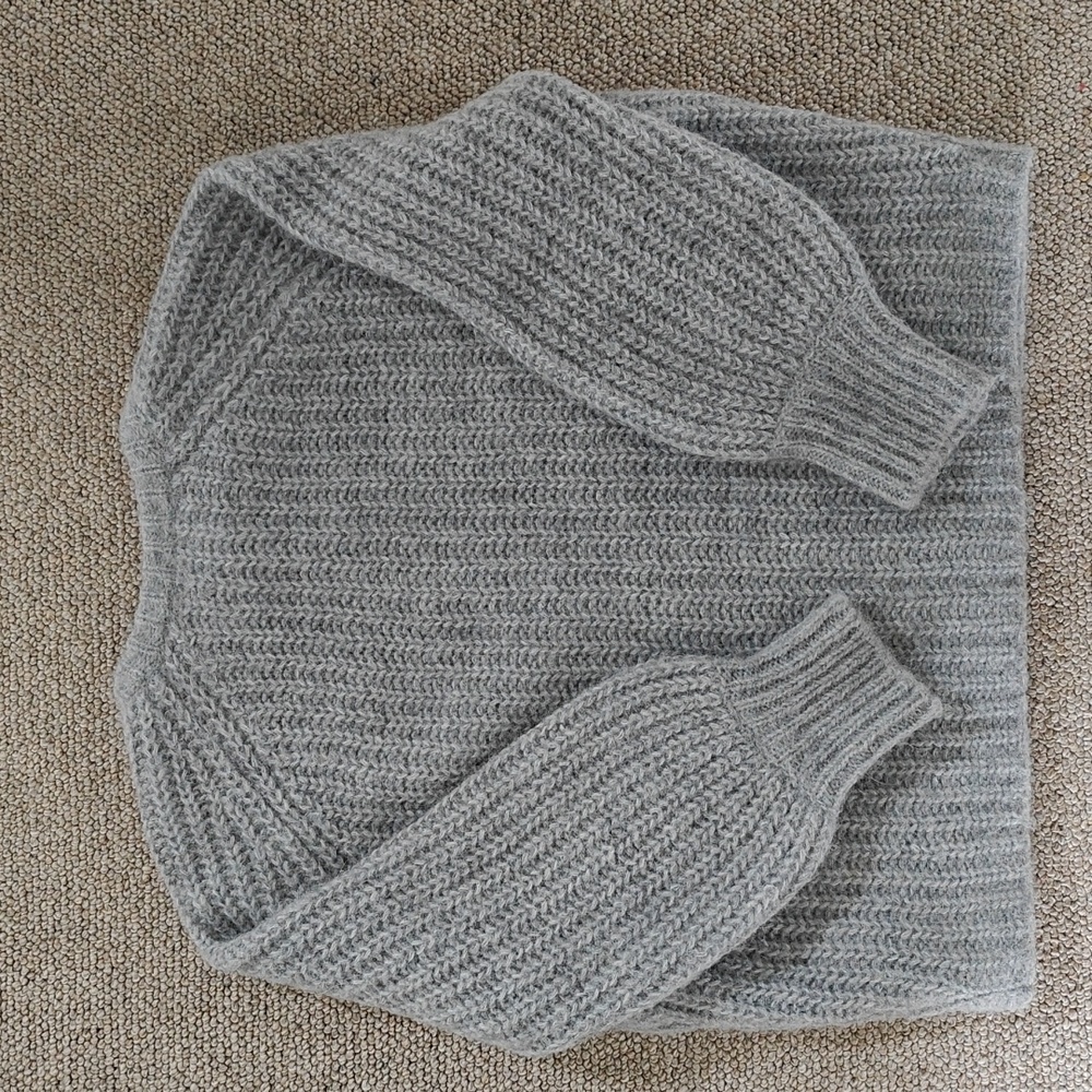 Sezane Emile cardigan in mottled gray, XSmall - Picture 14 of 16